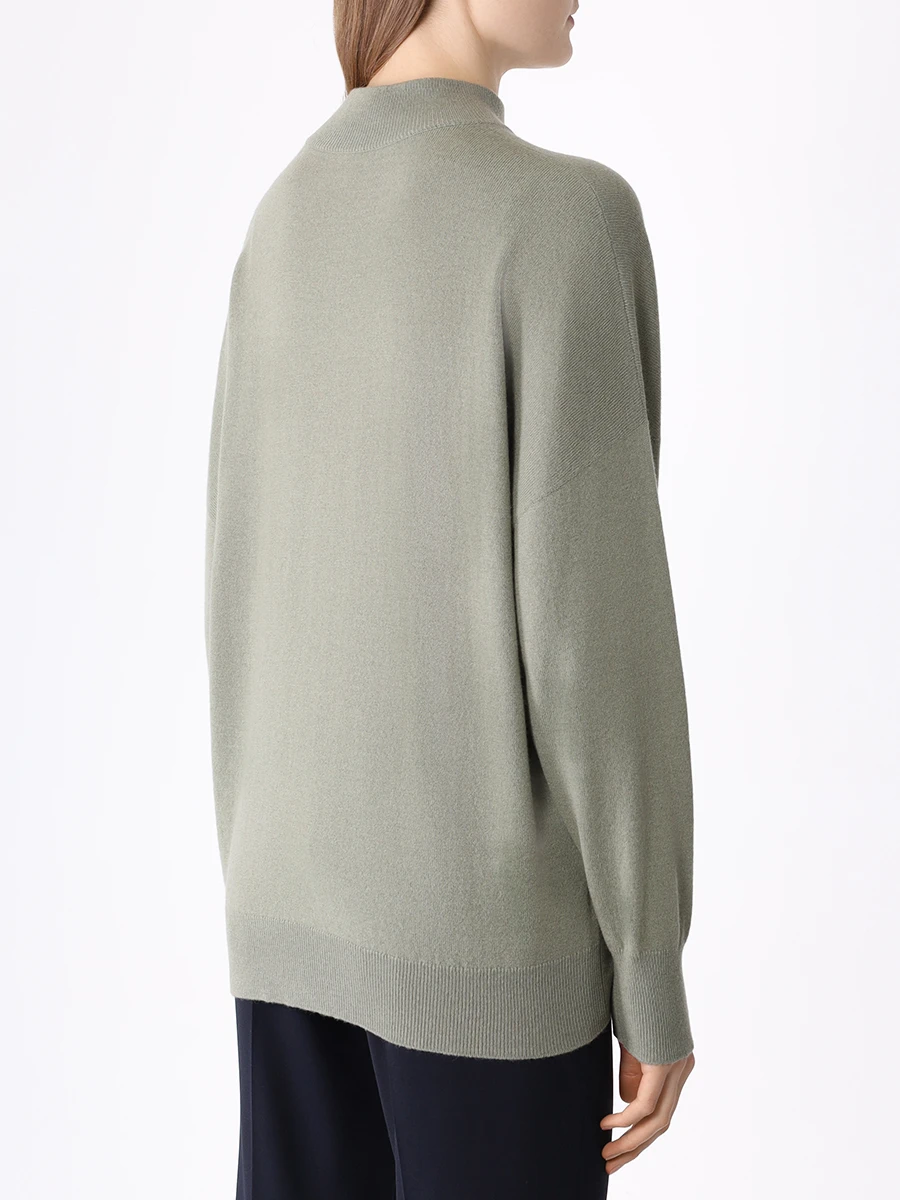 Джемпер кашемировый BRUNELLO CUCINELLI M12186504 C8914 Зеленый  Фото 3