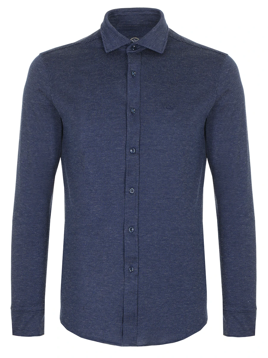 

Рубашка Regular Fit хлопковая, Синий, 13313101/403