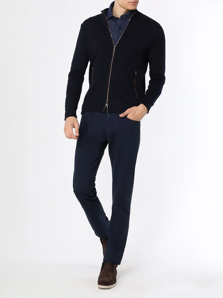 

Рубашка Regular Fit хлопковая, Синий, 13313101/403