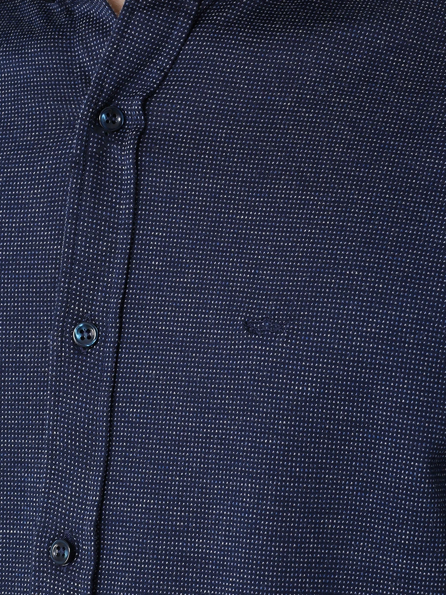 Рубашка Regular Fit хлопковая PAUL & SHARK 13313101/403 Синий  Фото 5