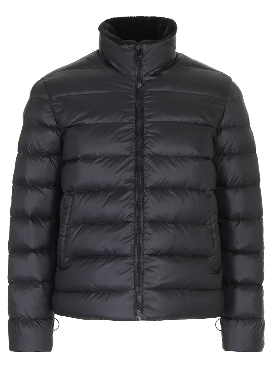 Пуховик стеганый на меху PAUL & SHARK 13312200R2/011 Черный 
