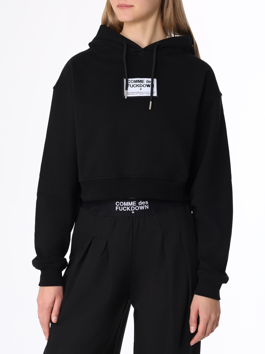 

Худи хлопковое, Черный, CDFD3026 NERO