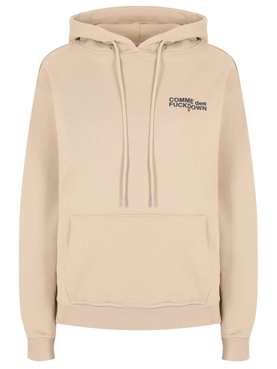 

Худи хлопковое, Бежевый, CDFD3095 NOCCIOLA