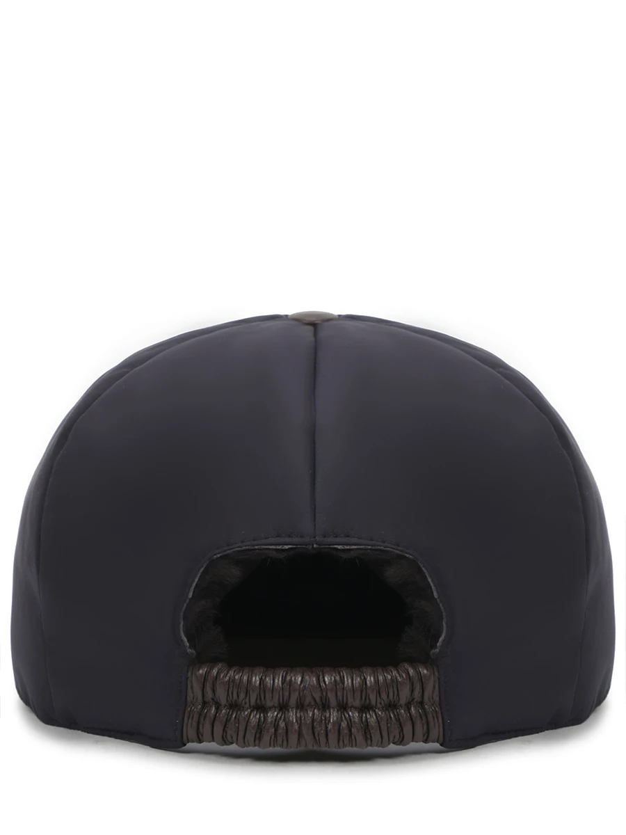 

Бейсболка текстильная на меху, Синий, 14