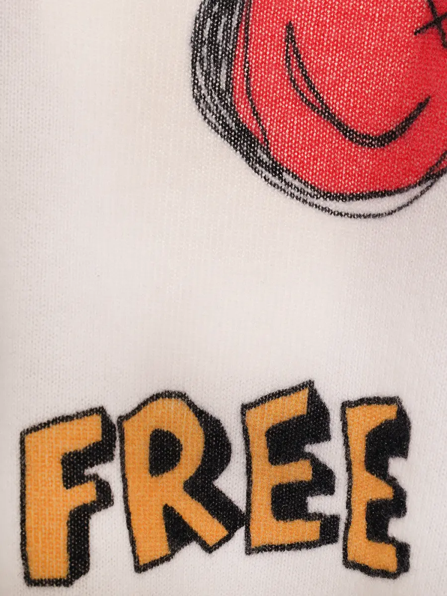 Пуловер кашемировый NOT SHY P3804036C Принт  Фото 3