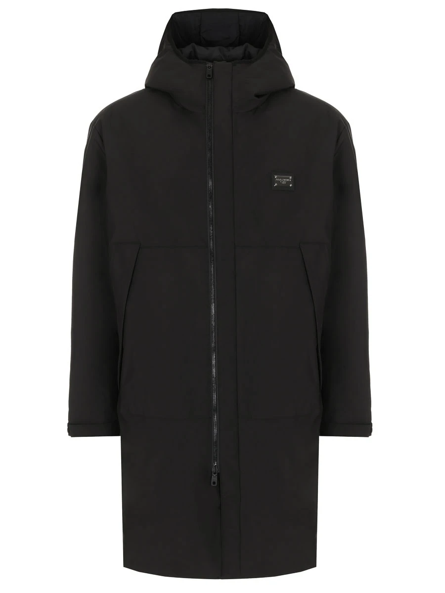 

Куртка однотонная, Черный, G9YF7T GG722 N0000