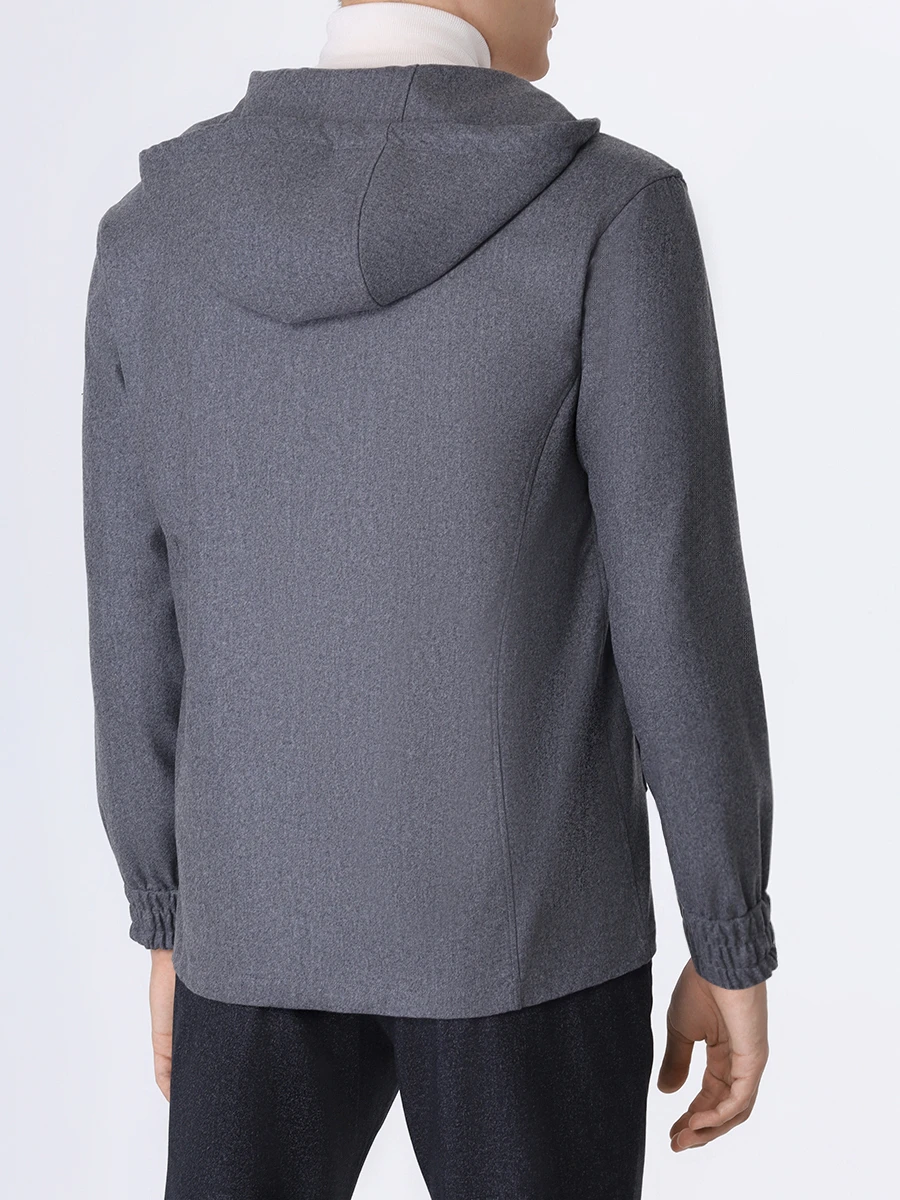 Куртка шерстяная KITON UMC010K0165C02000 Серый  Фото 3