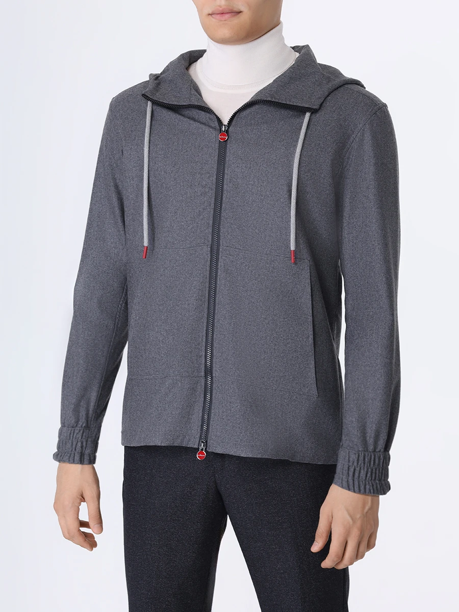 Куртка шерстяная KITON UMC010K0165C02000 Серый  Фото 4
