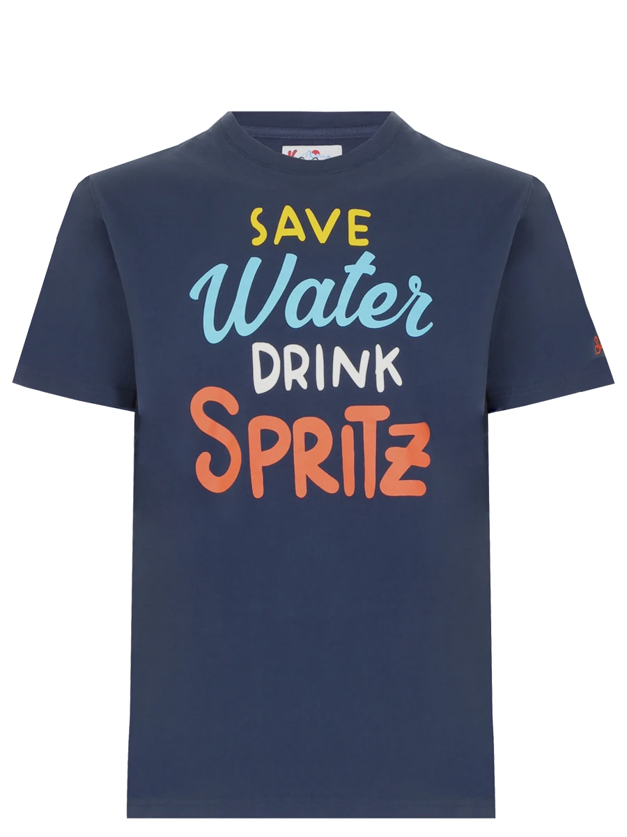 

Футболка хлопковая, Синий, ARNOTT - SPRITZ SAVE 61