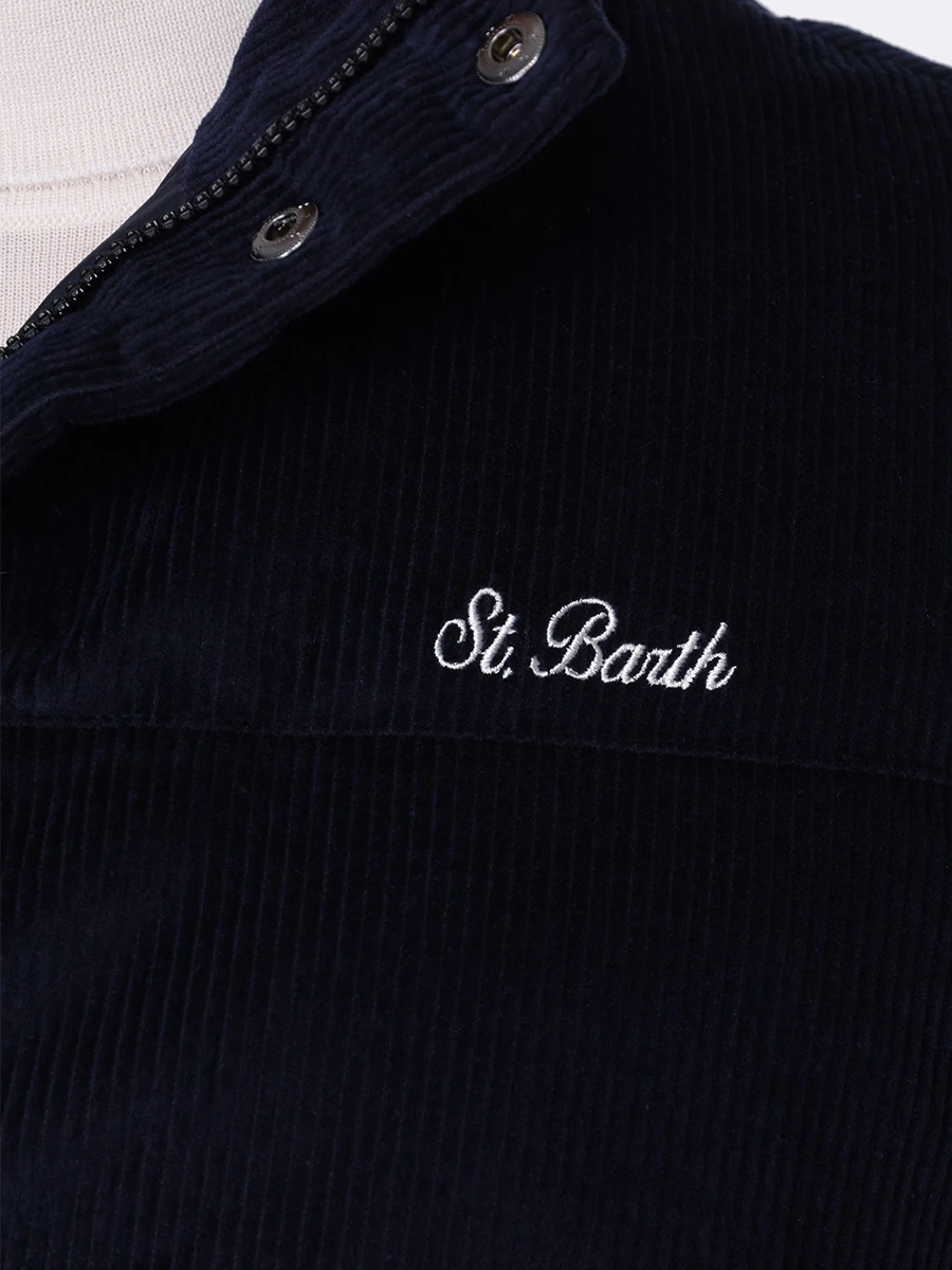 

Жилет стеганый, Синий, THUNDER - CORDUROY 61 BLUE NAVY
