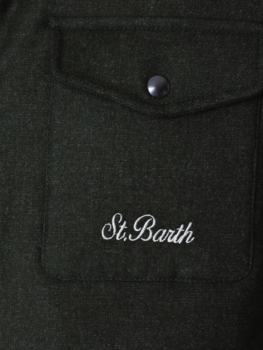 

Куртка шерстяная, Зеленый, CHALET - WOOL 52 MILITARY