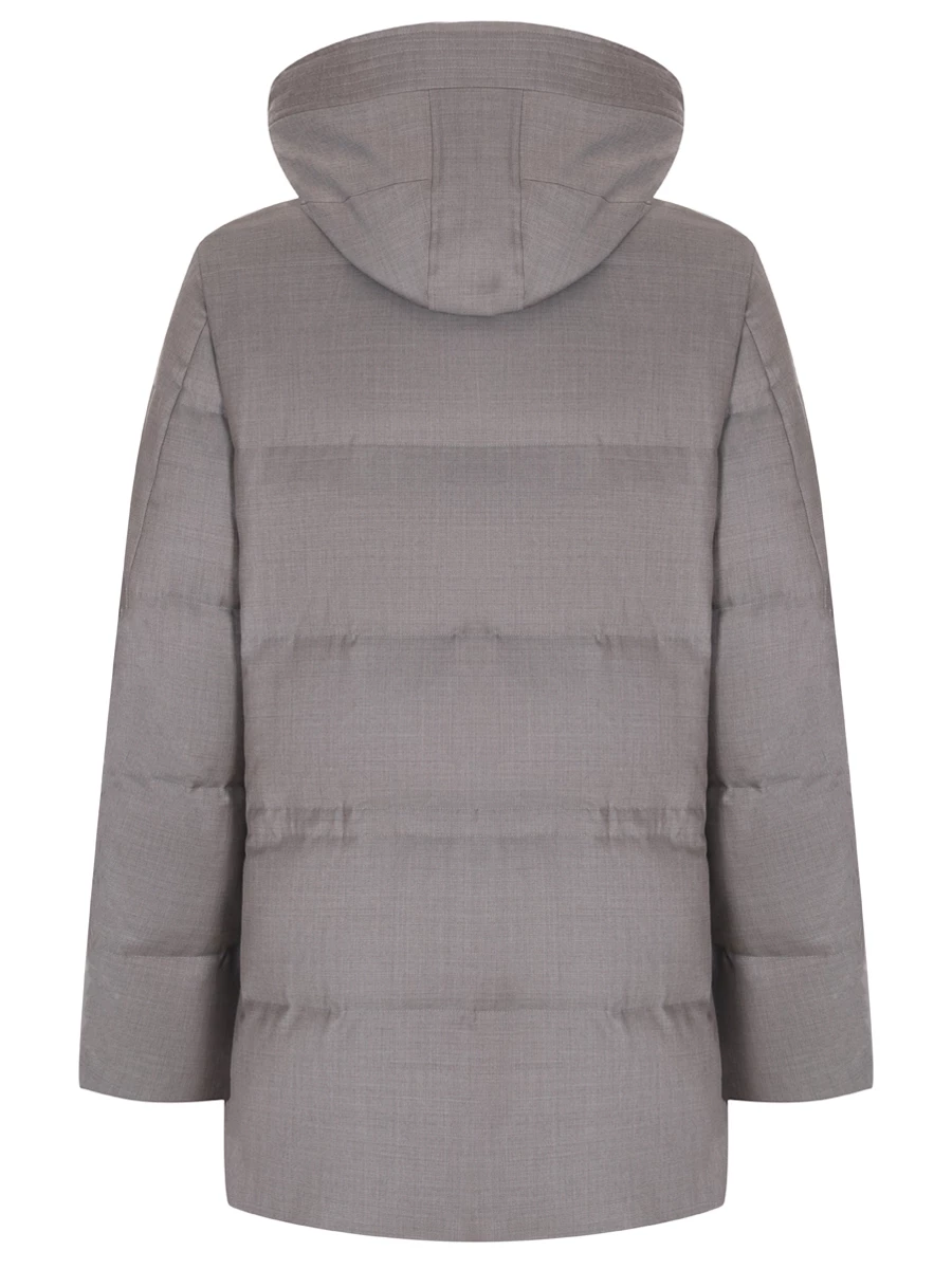 Пуховик стеганый MONTECORE F05MUCX738-106/26 Серый  Фото 2