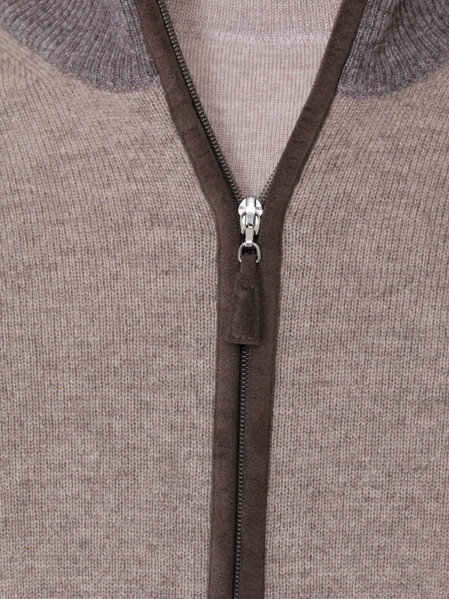 

Кардиган шерстяной, Бежевый, 55106/19669/030