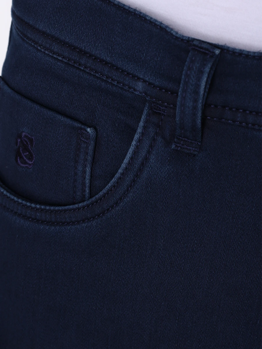 Джинсы Regular Fit хлопковые SCISSOR SCRIPTOR COSTANTINO T12 W1 Синий  Фото 5