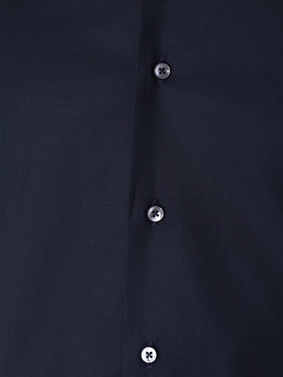 Рубашка Slim Fit хлопковая CANALI GD02832/302/X18 Темно-, размер 52, цвет синий GD02832/302/X18 Темно- - фото 5
