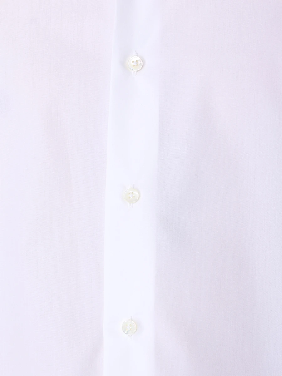 Рубашка Slim Fit хлопковая CANALI GR01598/001/NX98/L, размер 52, цвет белый GR01598/001/NX98/L - фото 5