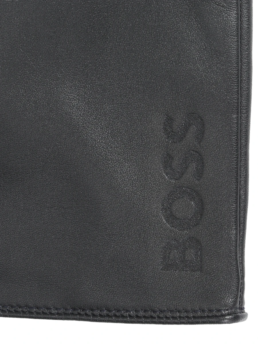 Перчатки кожаные BOSS 50496825/001, размер L, цвет черный 50496825/001 - фото 3
