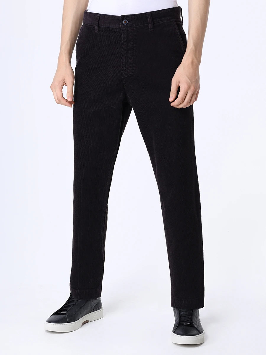 

Брюки Relaxed Fit вельветовые Statum, Черный, 50501599/001