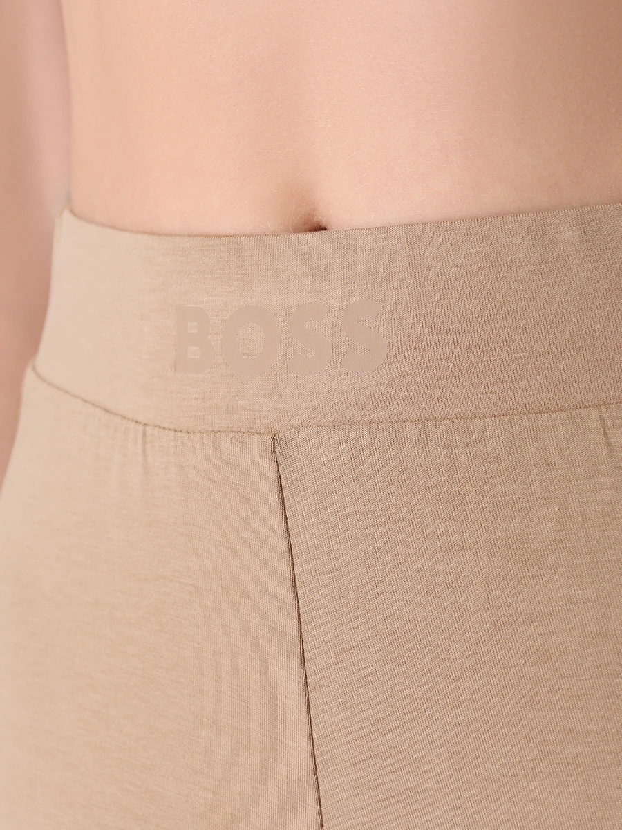 

Брюки с логотипом, Бежевый, 50500308/260