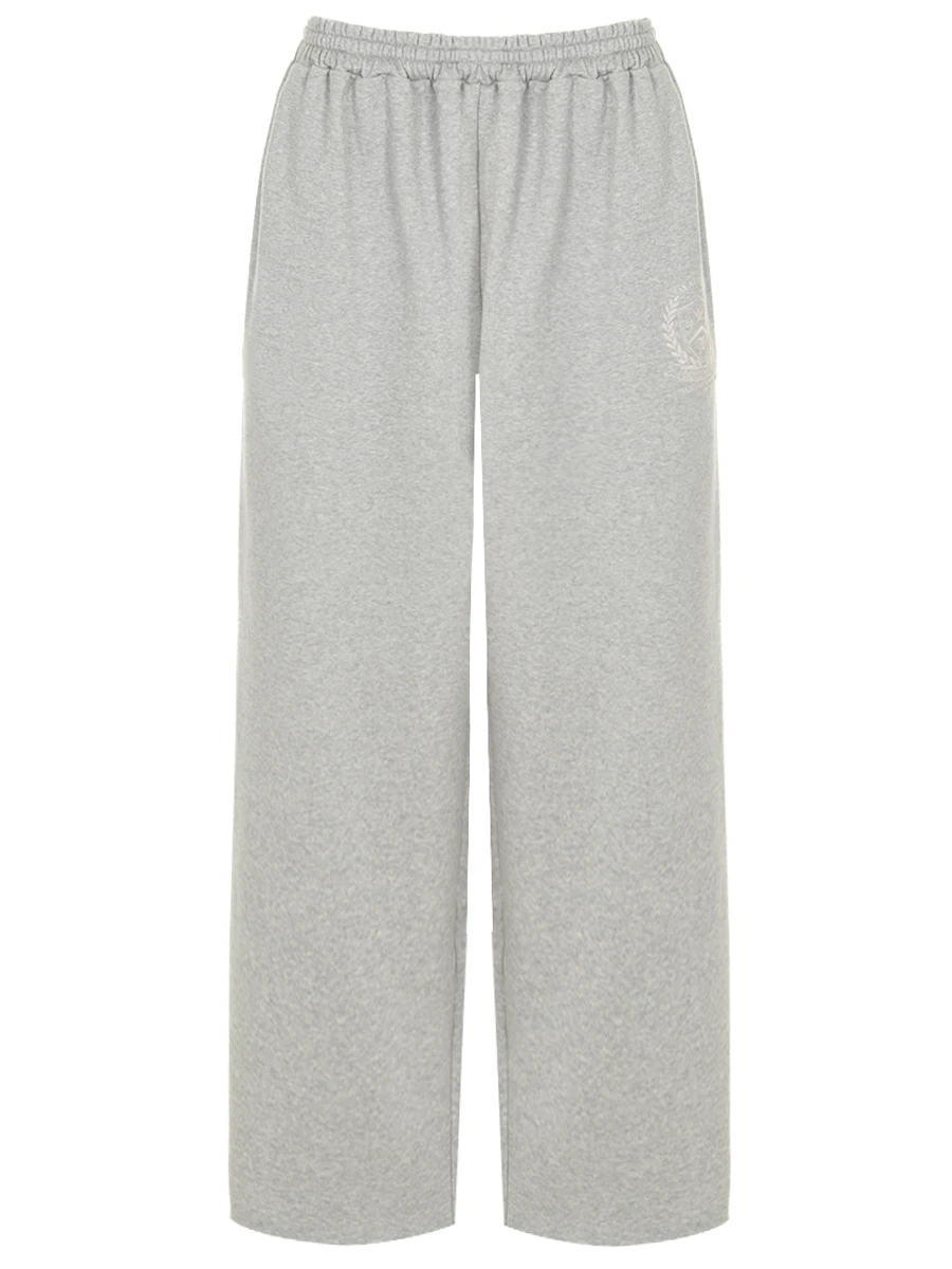 

Брюки хлопковые, Серый, BOH-FW23-13-05