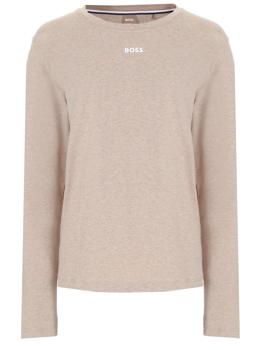 

Лонгслив хлопковый, Бежевый, 50500323/260