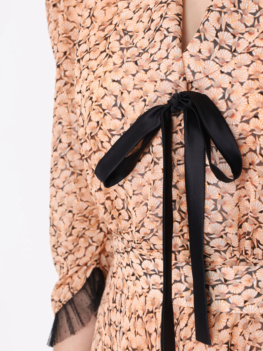 

Платье из вискозы, Оранжевый, Pacifica