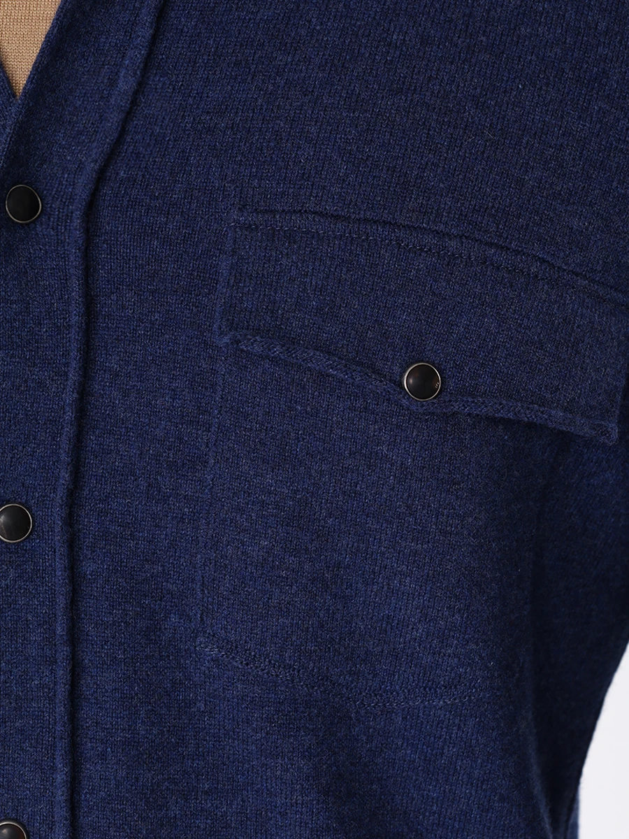 

Рубашка Slim Fit шерстяная, Синий, M3600276 C9695