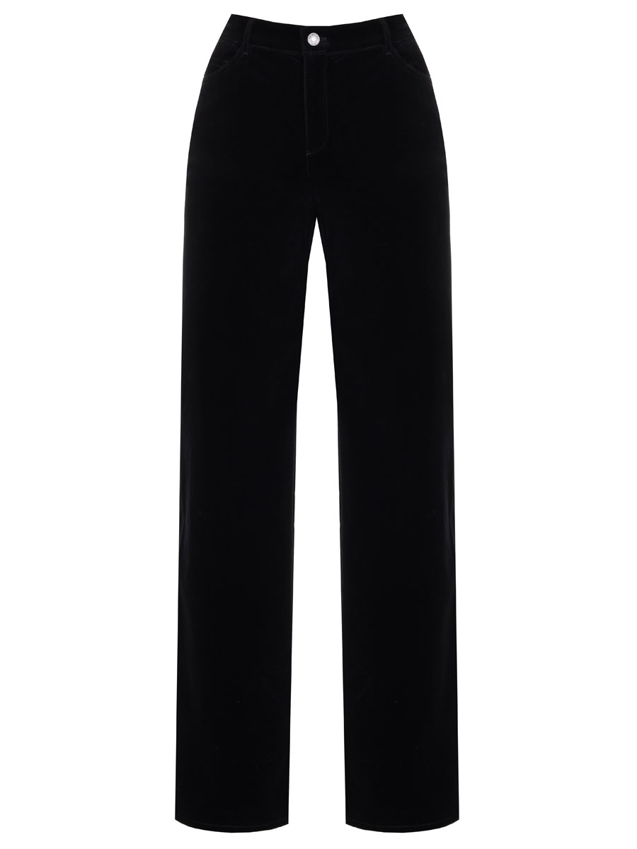Брюки хлопковые SAINT LAURENT