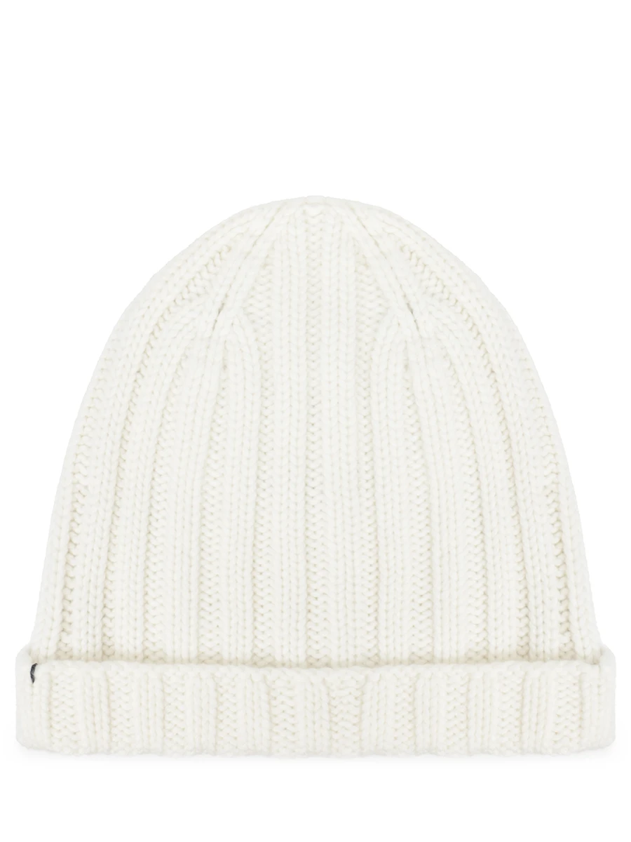 Шапка кашемировая FIORONI CASHMERE MK10I1042 0151 A.1 Белый  Фото 2