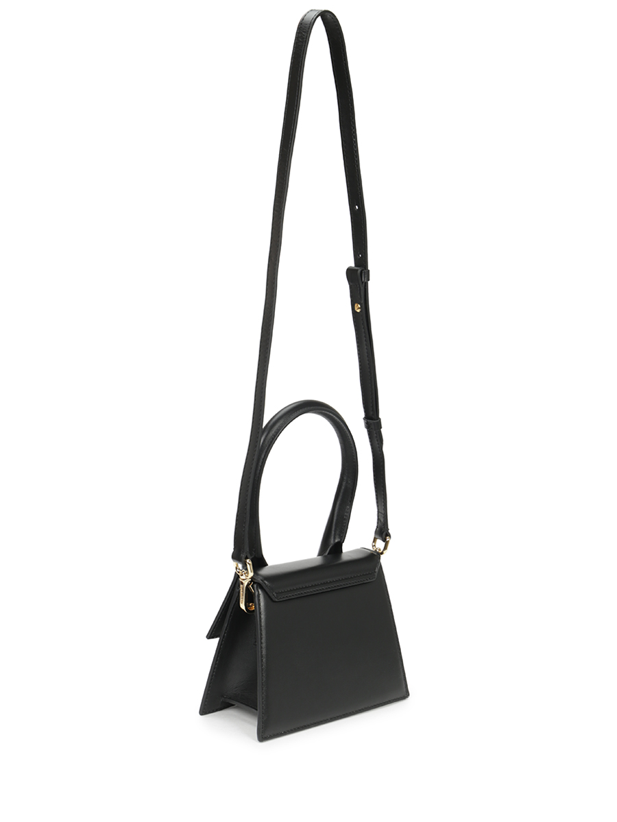 Сумка кожаная Le Chiquito JACQUEMUS 213BA002-3000 990 Черный  Фото 4