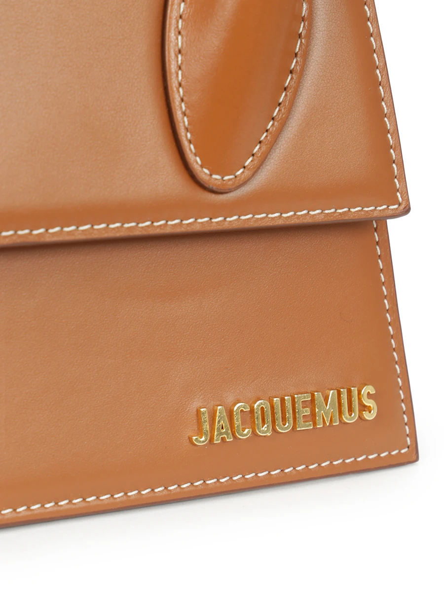 Сумка кожаная Le Chiquito JACQUEMUS 213BA002-3072 811 Коричневый  Фото 5