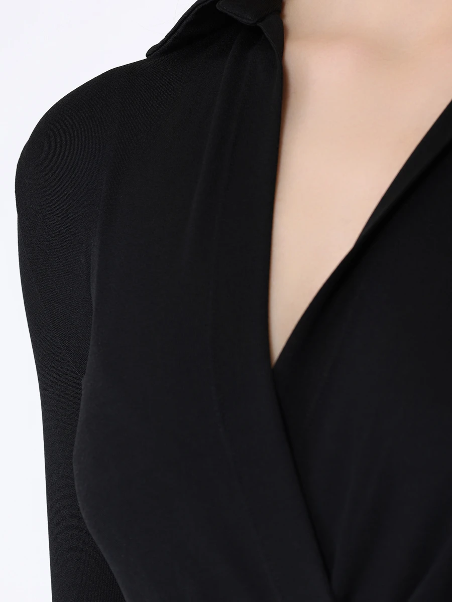 

Платье из вискозы, Черный, 233DR085-2310 990
