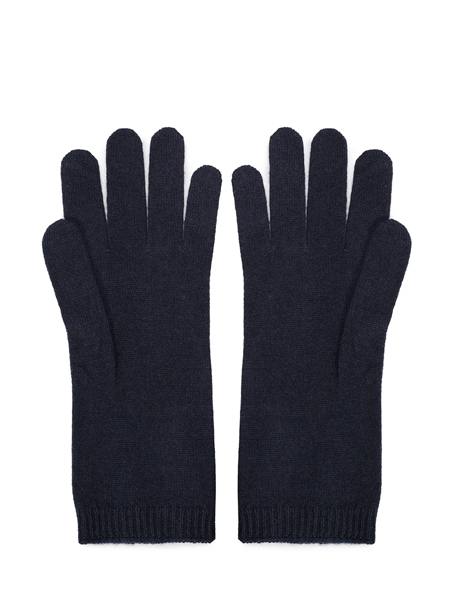 Перчатки кашемировые BRUNELLO CUCINELLI M12147189 C9574 Синий  Фото 2