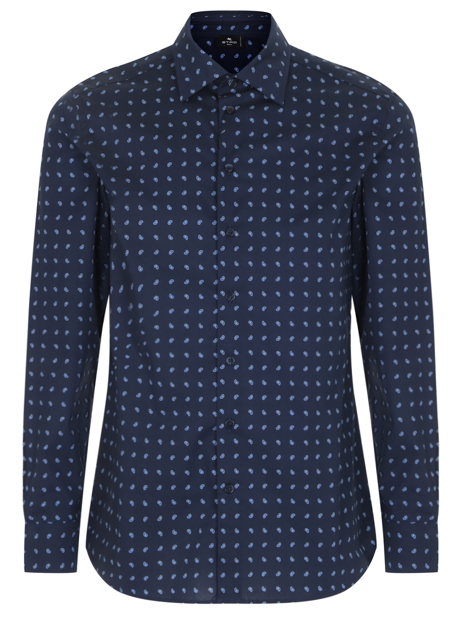 Рубашка Slim Fit хлопковая ETRO