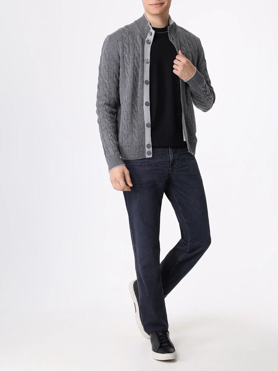 

Футболка шерстяная, Черный, 60131/69004/099