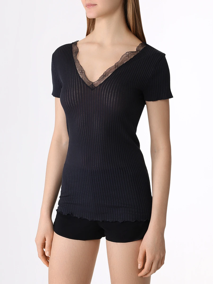 Футболка хлопковая ZIMMERLI 260-53108/579 Синий  Фото 4