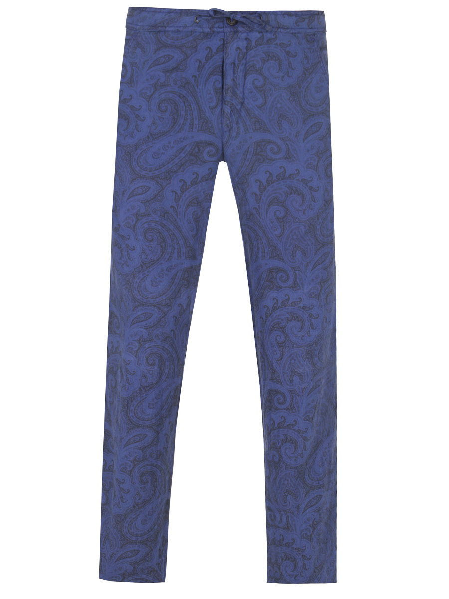 Брюки льняные ETRO