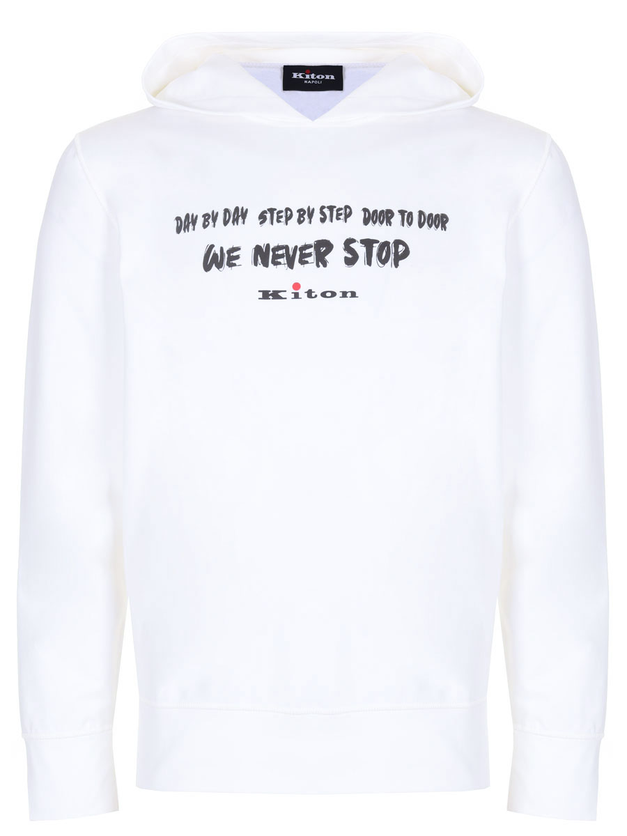 Худи хлопковое KITON