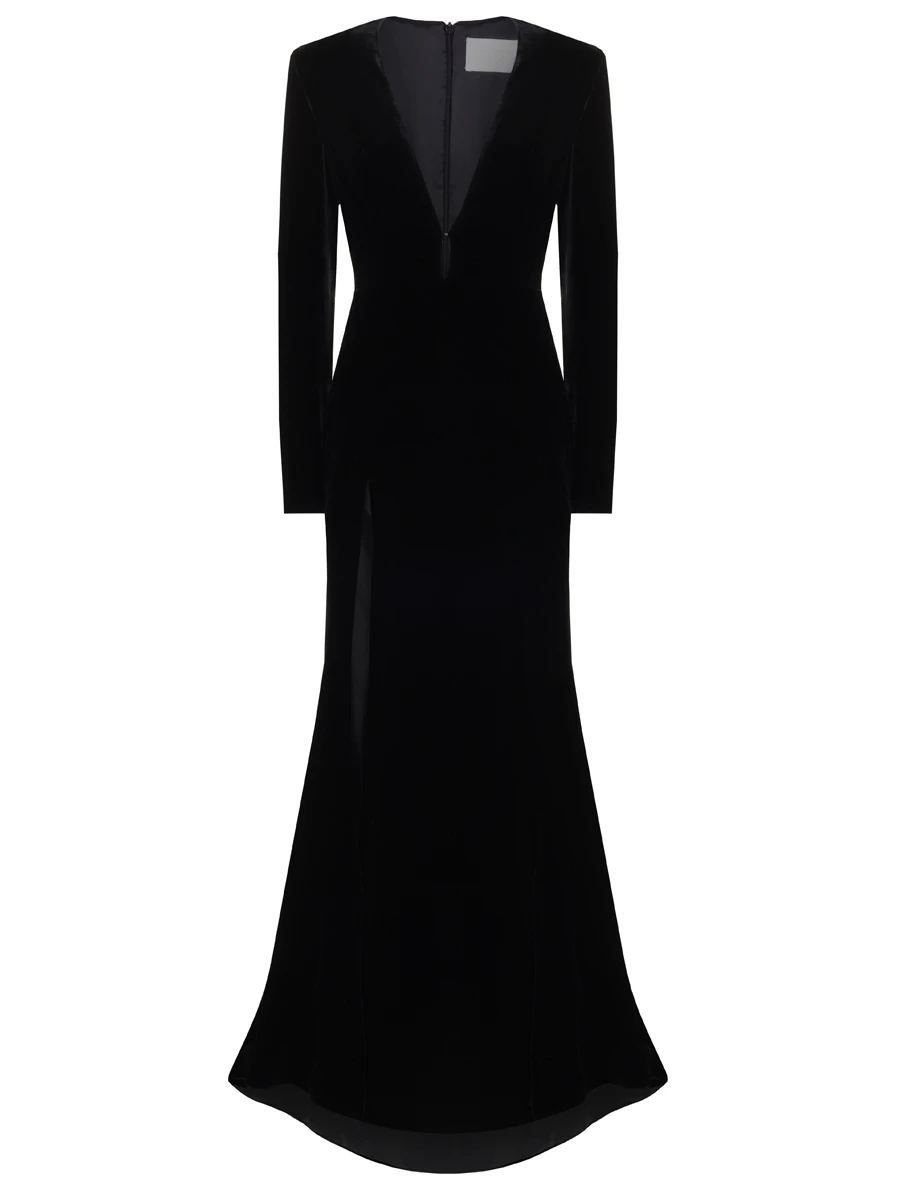 Платье бархатное Lunaria Annua YVON LUNARIA ANNUA NOIR, размер 44, цвет черный