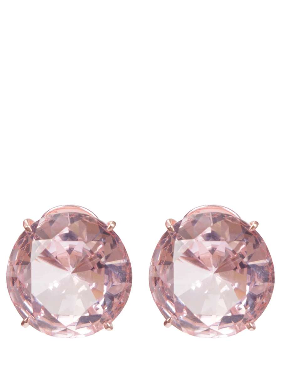 

Серьги с ситаллом, Розовый, Earrings3/DFF