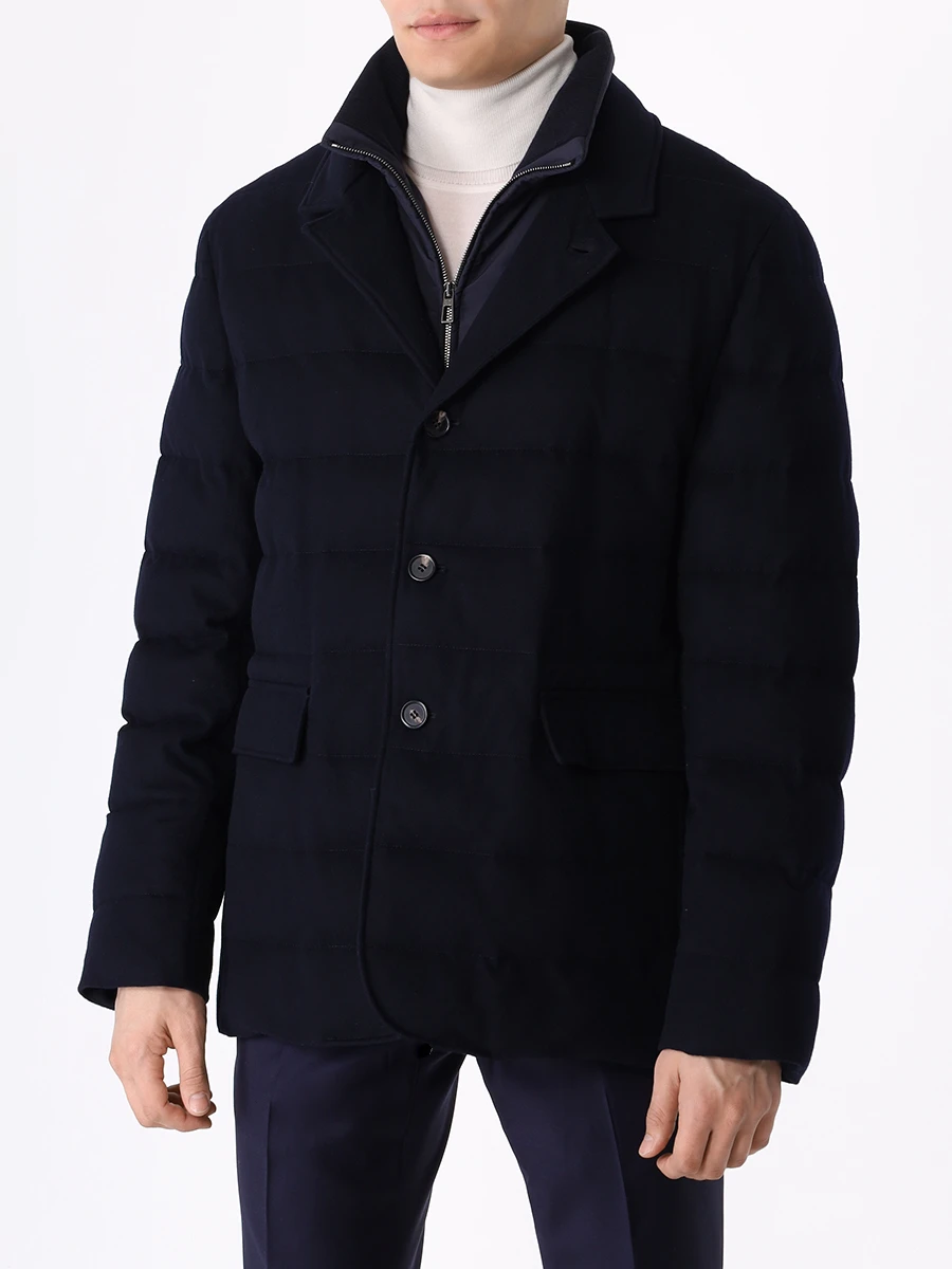 

Куртка кашемировая Nama, Синий, FAN3943 W000