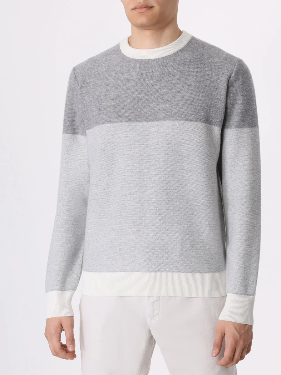 Джемпер кашемировый FIORONI CASHMERE MK27021A2 0003 2Q.3 Серый  Фото 4