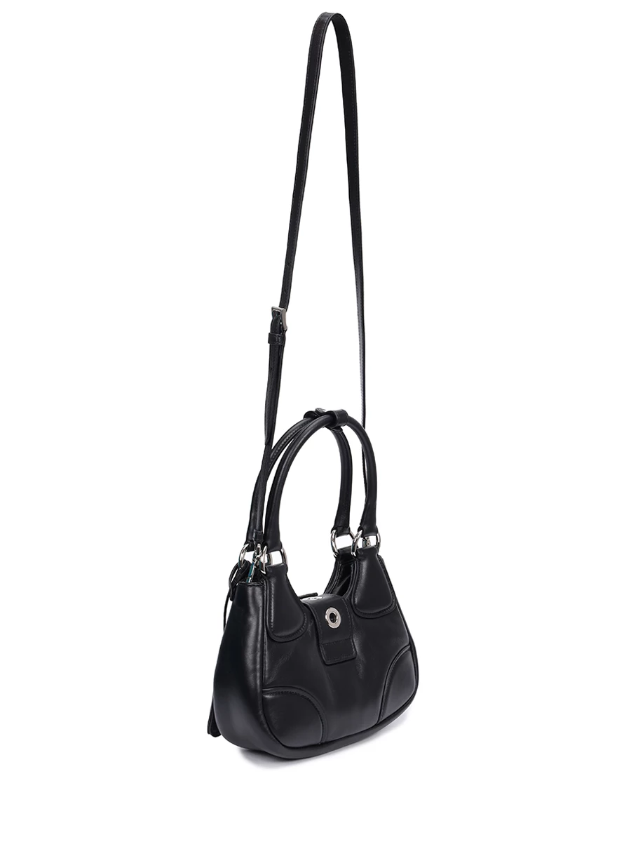 Сумка кожаная PRADA 1BA381VOOM2DYI F0002 Черный  Фото 3