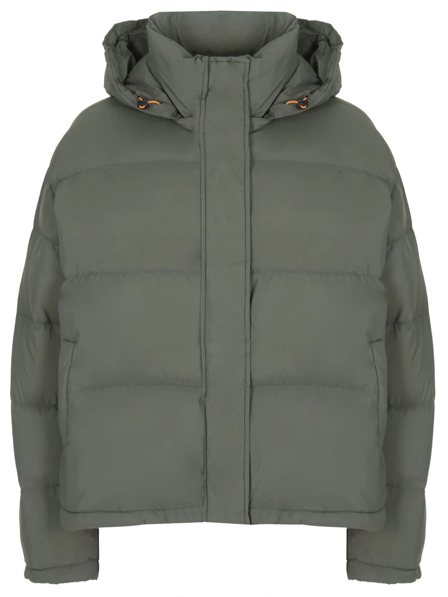 

Пуховик стеганый, Зеленый, LBR-JA11