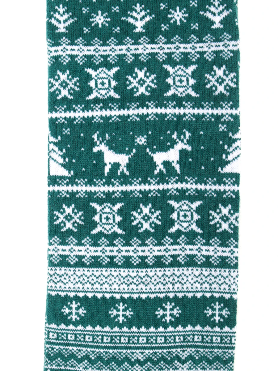 

Гольфы хлопковые, Зеленый, SOX - NORDIC DEER 51