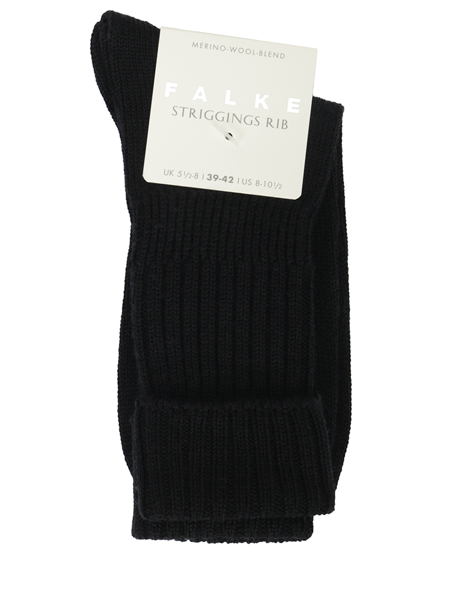 

Носки шерстяные Striggings Rib, Черный, 47520-3009