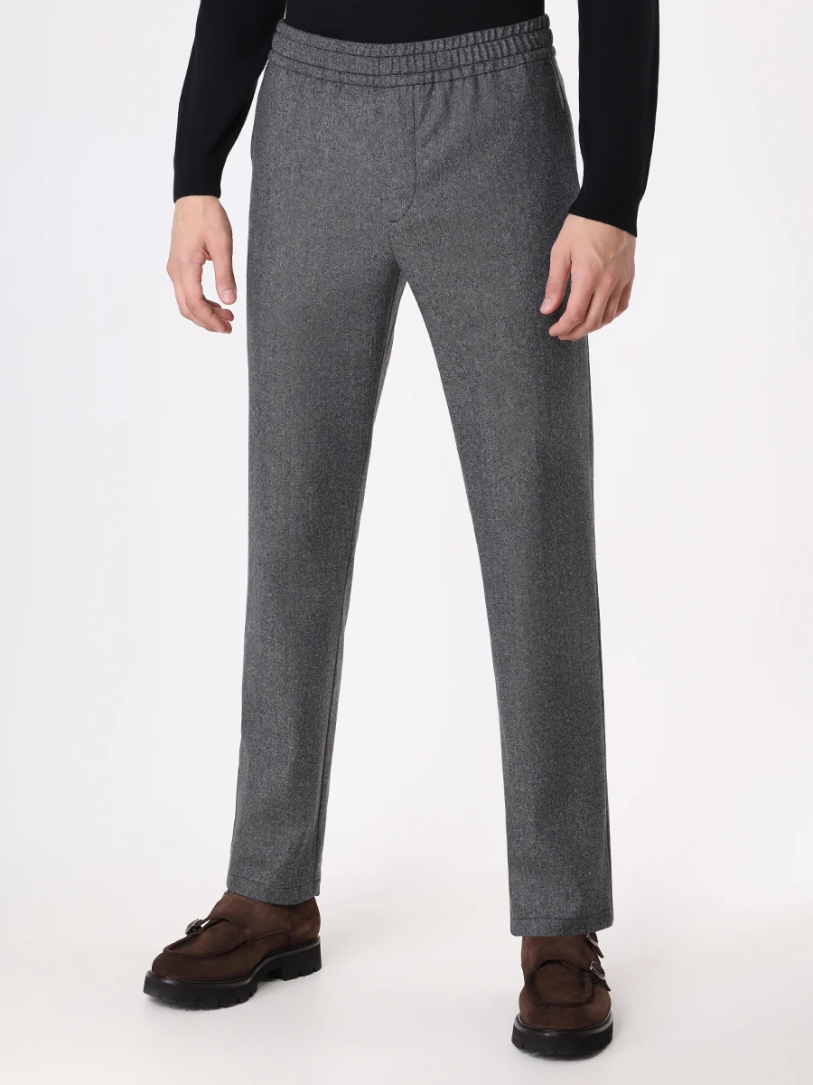 

Брюки шерстяные, Серый, 13 Scuro 10016431 967 Темно-