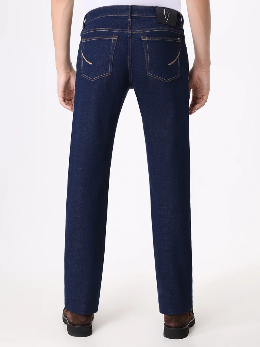 Джинсы Regular Fit хлопковые HANDPICKED RIMINI 02560 W1 Синий  Фото 3