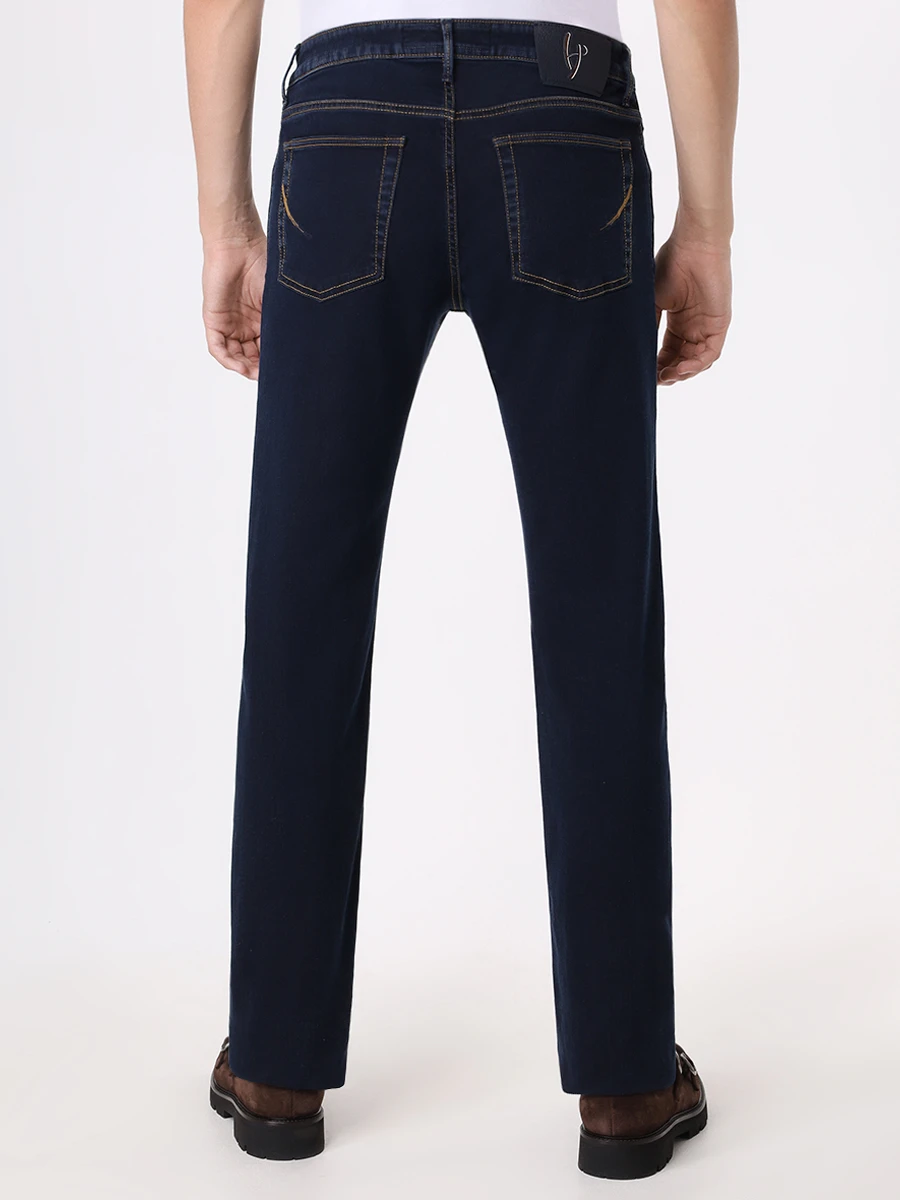 Джинсы Regular Fit хлопковые HANDPICKED RIMINI 02713 W1 Синий  Фото 3