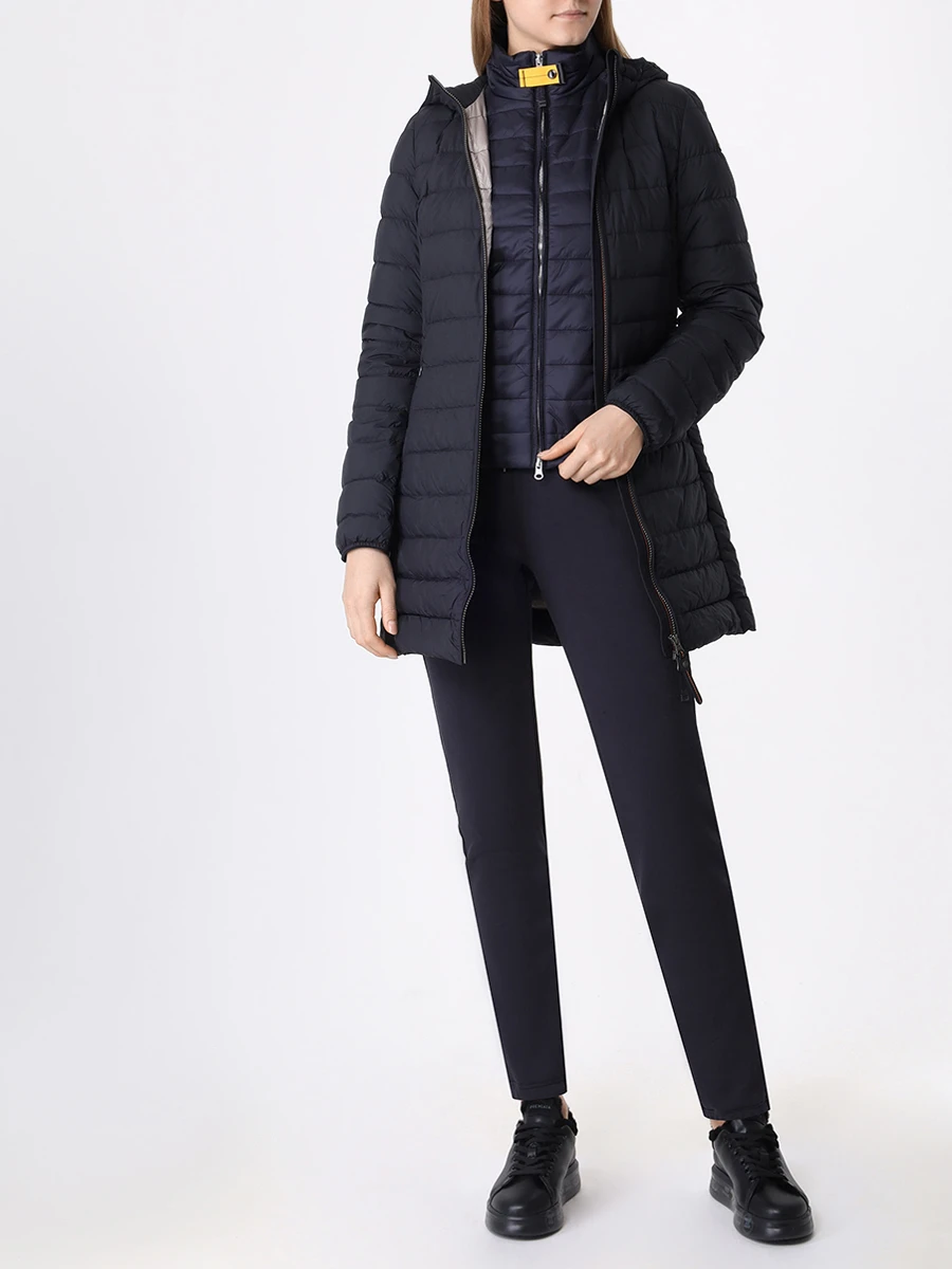 Пуховик стеганый PARAJUMPERS 23WMPWPUSL34 IRENE/05401 Черный  Фото 2